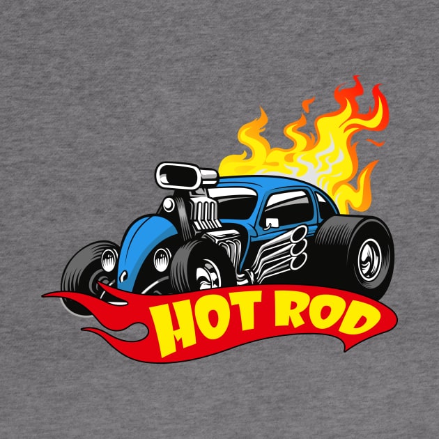 HOT ROD by theanomalius_merch